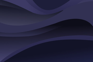 Blue Gradient Background with Soft Wave-Like Curves for Elegant Web & Graphic Design