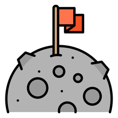 Flag  Filled Icon Filled Icon