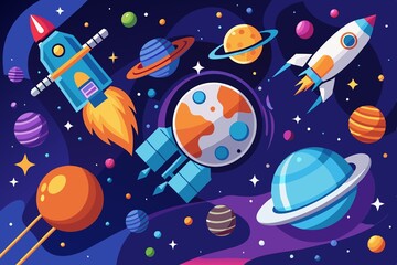 pattern with space for your text