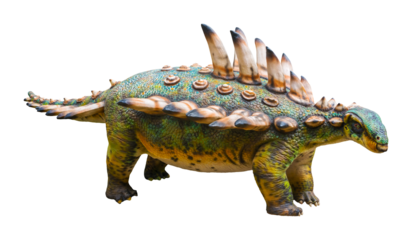 Gastonia is a genus of herbivorous Ankylosaurian dinosaurs from the Cretaceous. Gastonia has a sacral shield and large shoulder spikes. Gastonia has a transparent background.