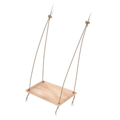wooden swing