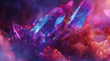 Precious crystals are often used in jewelry-making for their beauty. Their unique shapes and colors make them highly sought after.