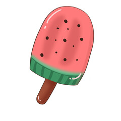 Watermelon Popsicle