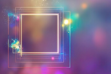 Vibrant Luminous Overlay Effect for Artful Visual Framework and Design Trends