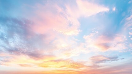 Fototapeta premium Beautiful sunset sky. Nature sky backgrounds