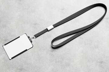 Industrial Office ID Card Mockup for showcasing your design to clients