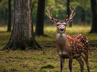 Fototapeta premium deer in the forest
