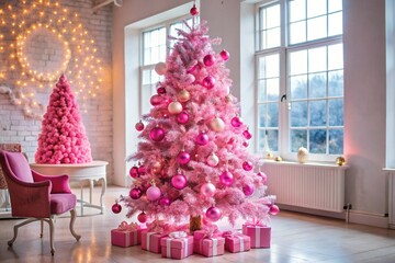 Pink Christmas Tree