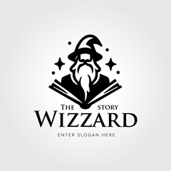 Logo Wizzard Minimalist luxury template