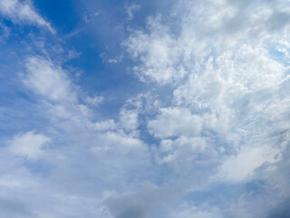 8月の空と雲