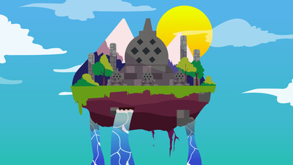 Illustration Vector Building  Art