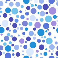Experience a vibrant blue and violet flat illustration with a neat business dot pattern, perfect for a modern look.