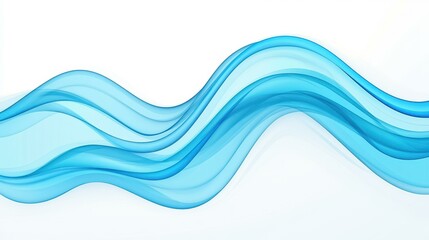 Vibrant blue wavy lines create a dynamic abstract background, perfect for modern design and creative projects.