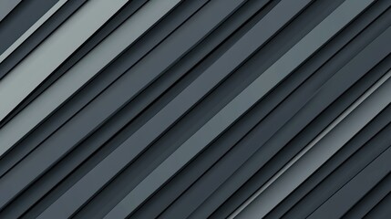 Obraz premium Modern black and grey abstract design featuring sleek diagonal lines and a textured stainless steel look.