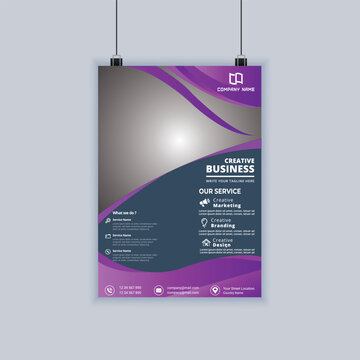 Modern flyer design for business, corporate and for others industry 