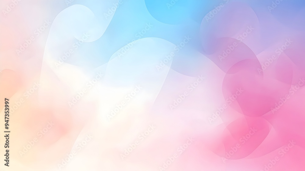 Poster elegant pastel gradient background with subtle color transitions creating a clean and modern aesthet