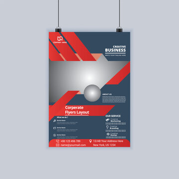 Modern flyer design for business, corporate and for others industry 