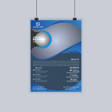 Modern flyer design for business, corporate and for others industry 