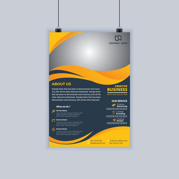 Modern flyer design for business, corporate and for others industry 