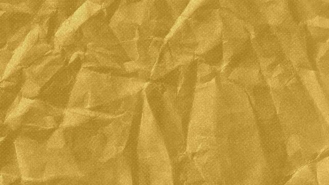Crumpled yellow paper background, Yellow paper texture background, Yellow abstract background