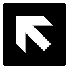 ISO emergency and first aid safety signs_evacuation route_symbol and pictogram only_black and white edition