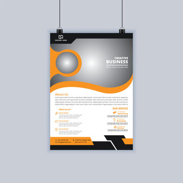Modern flyer design for business, corporate and for others industry 