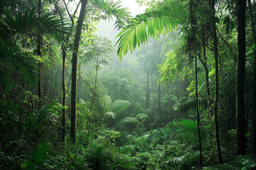 Obraz premium Pristine rainforests