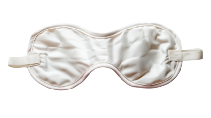 Sleeping mask isolated on white background