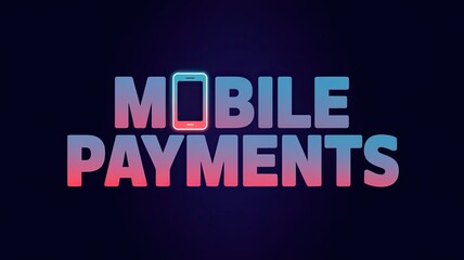 Vibrant Mobile Payments Graphic Design