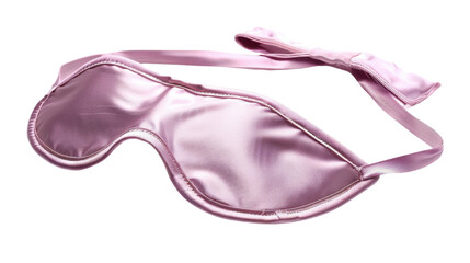 Sleeping mask isolated on white background