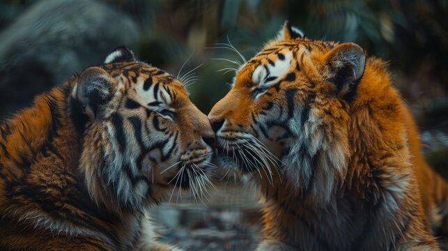 Animal-Themed Funny Thank You Kiss Card