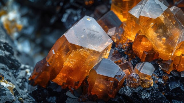 Minerals: Defined by their chemical composition, minerals such as iron, copper, and gold are essential for construction, manufacturing, and technology.
