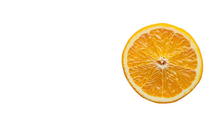 Fototapeta premium Orange slices isolated on white background