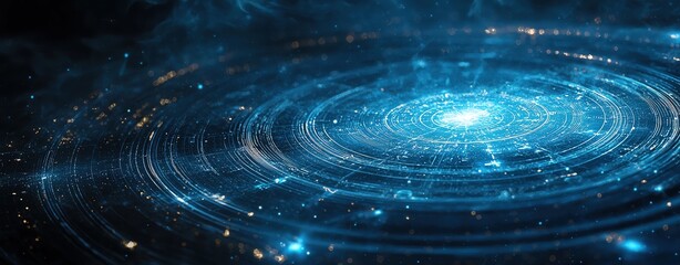 Business strategy with astrological insights, celestial theme