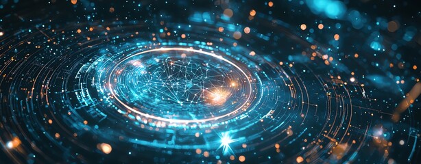 Business strategy with astrological insights, bright celestial theme