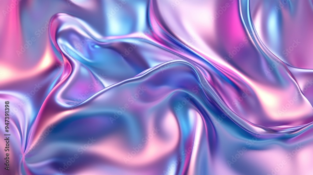 Poster 3D rendering of blurred background featuring soft gradient abstract graphics for illustration