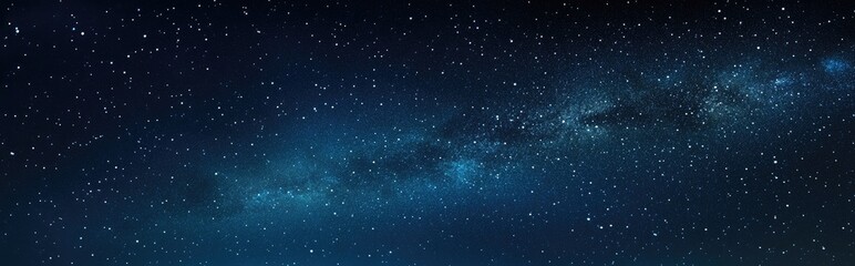 Dark Night Starry Sky Background in 3D Cartoon Rendering