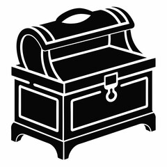 Hope chest Black silhouette