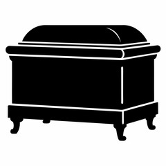 Hope chest Black silhouette