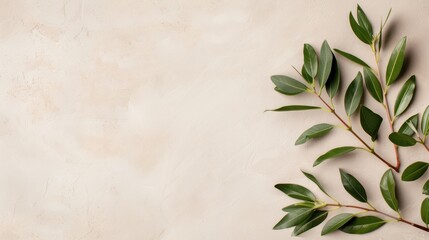 An artistic portrayal of business achievement and recognition, featuring laurel wreaths against a neutral backdrop with ample copy space for personalization.