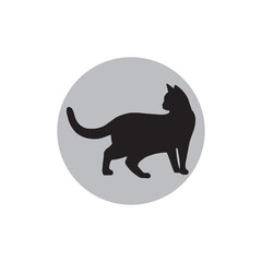 black cat silhouette