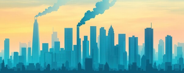 Fototapeta premium Carbon trading as a tool for carbon offset and achieving carbon neutrality