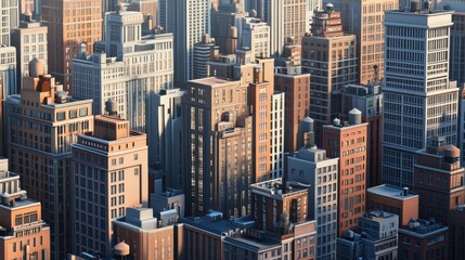 Obraz premium Cityscape Backdrop
