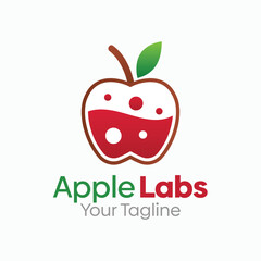Apple Labs Logo Design Template. Good for Business, Agency, Community and Organization