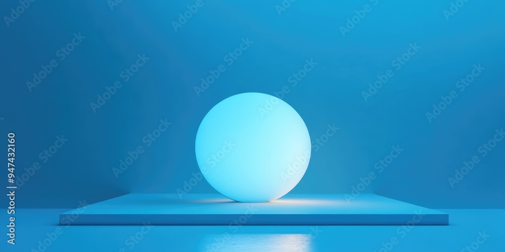 Aufkleber elegant minimalistic background 3d illustration 3d rendering