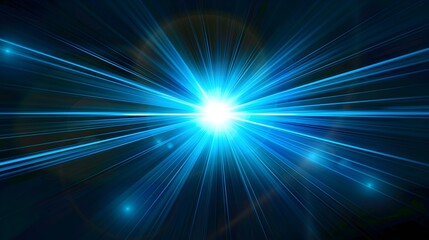 Obraz premium Radiant Beams of Light Bursting with Luminous Energy