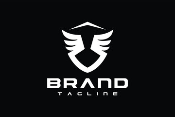 shield protect wing logo