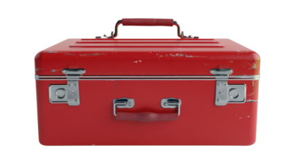 Tool box isolated on white background