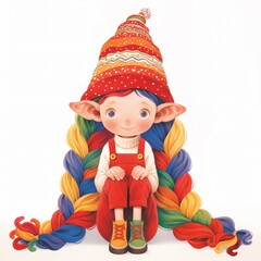 quirky girl gnome