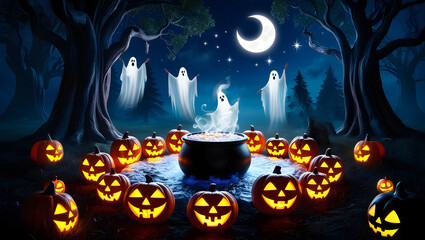 Eclipse of the Jack-o'-Lanterns: A Halloween Enigma